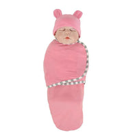Muslin Swaddle Newborn Organic Cotton Blanket Extract Envelope Baby Sleeping Things Bedding for Boys Girls with a Hat Blanket Bag - BIG FRENCHIES