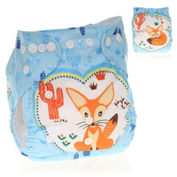 Modrn Printed Baby Pocket Cloth Diaper Nappy Reusable Adjustable Washable Nappies For Baby Boys and Baby Girls In Elegant Style - BIG FRENCHIES