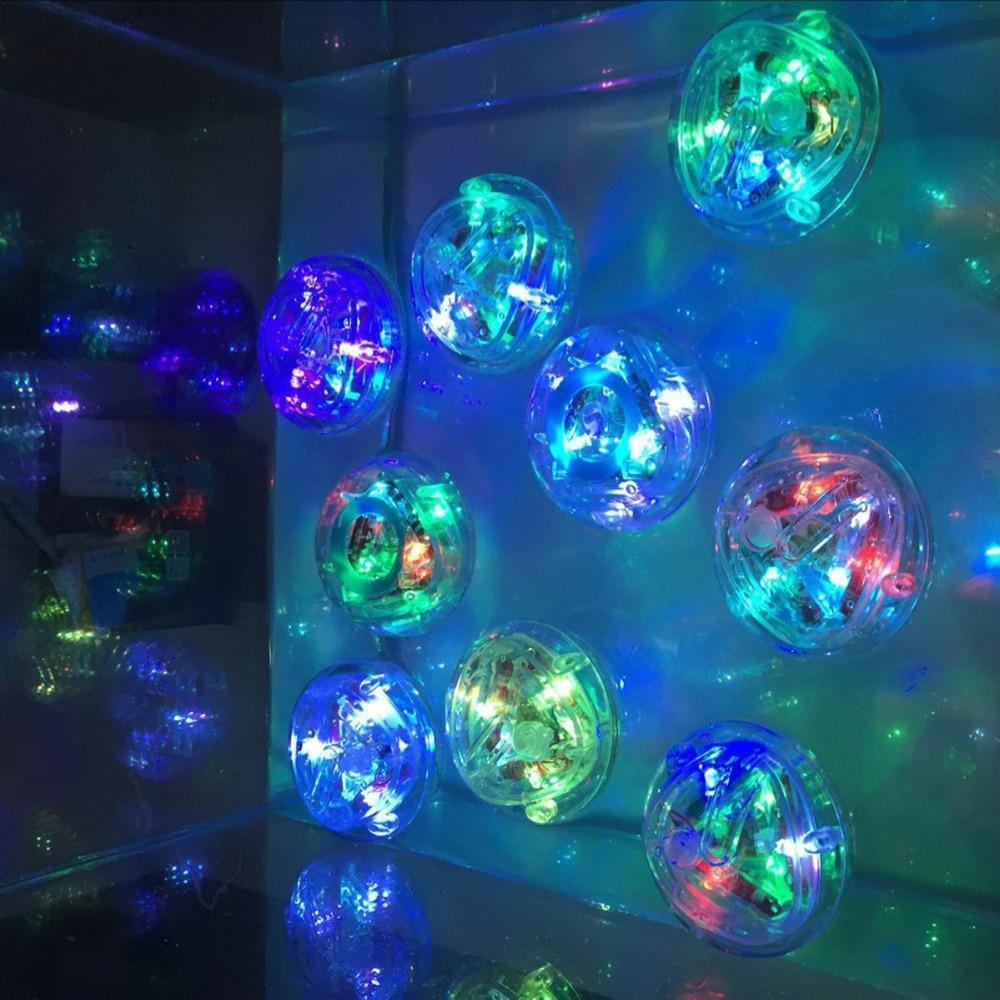 Bathroom Colorful LED Light Toy Waterproof In Tub Float Light Show Bath Fun Time Baby Modern Bath Toys For Kids - BIG FRENCHIES
