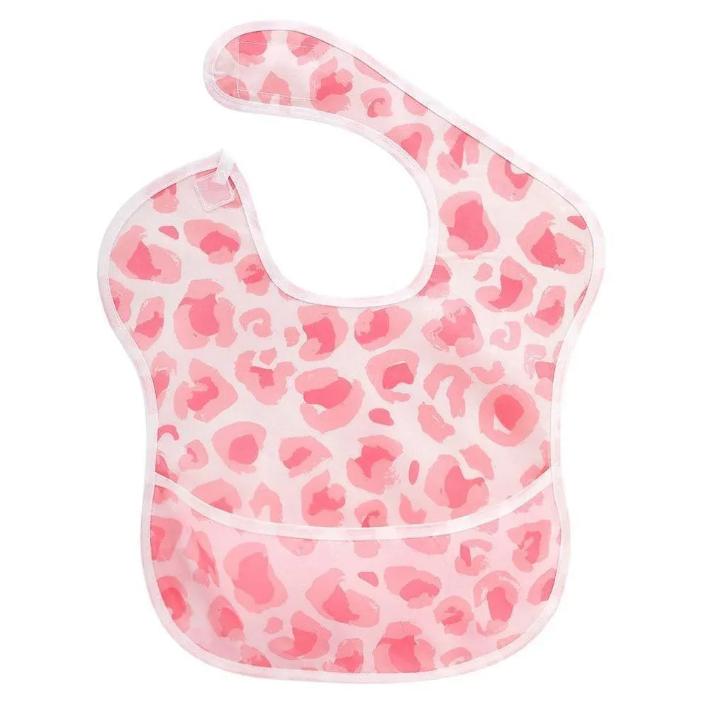 Waterproof Baby Bibs Polyester TPU Feeding Bibs Washable Baby Bibs with Food Catcher For Kids - BIG FRENCHIES