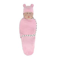 Muslin Swaddle Newborn Organic Cotton Blanket Extract Envelope Baby Sleeping Things Bedding for Boys Girls with a Hat Blanket Bag - BIG FRENCHIES