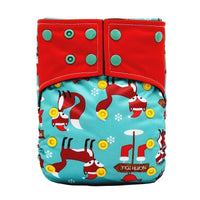 Baby Cloth Diaper Reusable Adjustable Pocket Nappy Cover Fit All Diaper Reusable Nappies Cotton In Modern Trend Printed Design For Unlimited Uses - BIG FRENCHIES