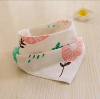 Baby Bibs Waterproof Triangle Cotton Cartoon Child Bibs Dribble Bibs Newborn Slabber Absorbent Cloth For Kids - BIG FRENCHIES