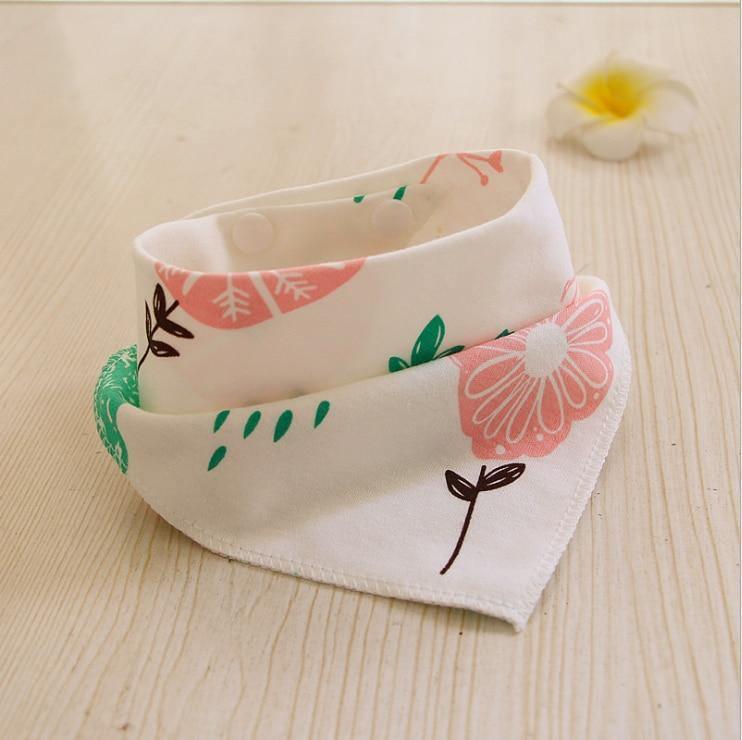 Baby Bibs Waterproof Triangle Cotton Cartoon Child Bibs Dribble Bibs Newborn Slabber Absorbent Cloth For Kids - BIG FRENCHIES