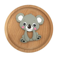 1pc Unique Baby Koala Silicone Teether Teething Chew Toy Nursing Tool Pendant Food Grade Silicone - BIG FRENCHIES