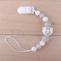 Handmade Animal Pendant Pacifier Clips Chain Nipple Holder for Infant Baby Pacifier - BIG FRENCHIES
