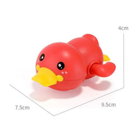 Bathroom Bath Shower Baby Clockwork Swimming Play Water Cute Little Yellow Duck Bathing Bathtub Toys For Kids - BIG FRENCHIES
