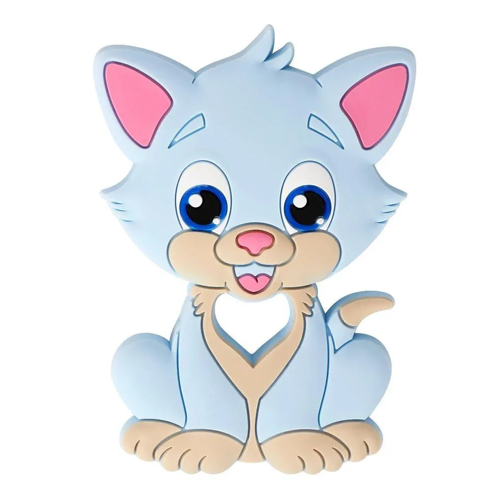 New Animal Style Baby Silicone Teether Food Grade Toys Teething Nursing Silicone BPA Silicone Teether - BIG FRENCHIES