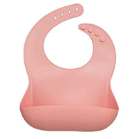 Newborns Solid Silicone Baby Feeding Bibs Burp Cloths Fashionable Breastplate Baby Stuff For Kids - BIG FRENCHIES
