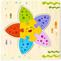 Baby Wooden 3D Tangram Puzzle – Educational Cartoon Animal Toy - BIG FRENCHIES