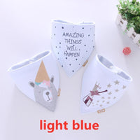 Cotton Cartoon Bandana Feeding Saliva Towel Waterproof Bibs For Baby Burp Accessory Adjustable Button Durable Baby Towels - BIG FRENCHIES
