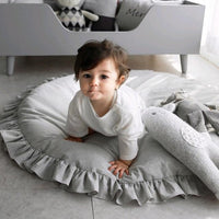 Baby Toys Mat Kids Rug Baby Play Mat Newborn Padded Children' Mat Soft Cotton Crawling Mats Round Carpet Room Decor For Baby - BIG FRENCHIES