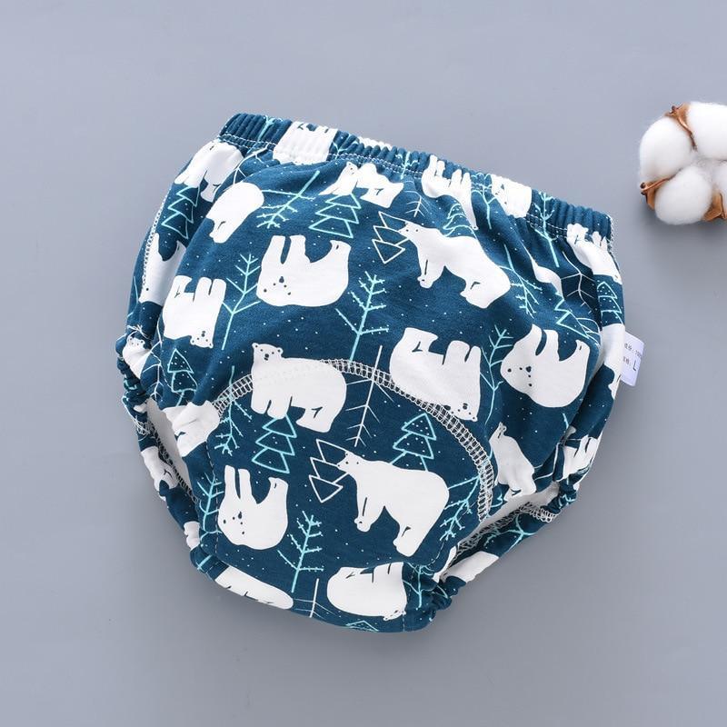 Baby Training Pants Cloth Diapers Washable 6 Layers Gauze Cover Breathable Spring Reusable Newborn Diaper Nappies For Baby and Kids - BIG FRENCHIES