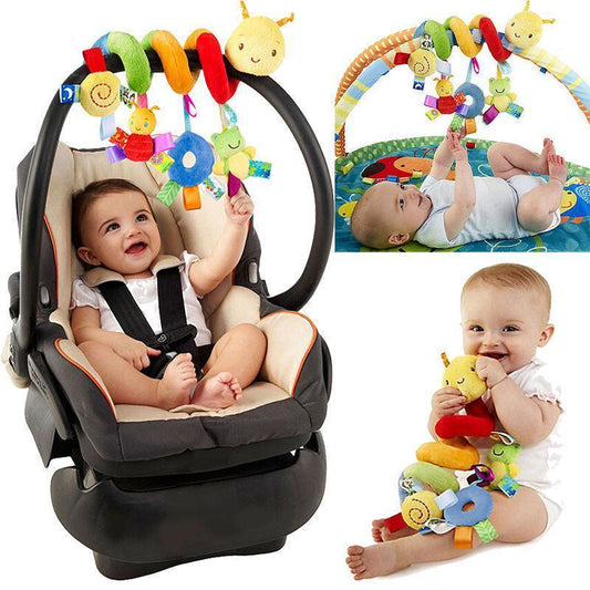 Cute Activity Spiral Crib Stroller Travel Hanging Toys Baby Rattles Toy Colorful For Kids and Baby - BIG FRENCHIES