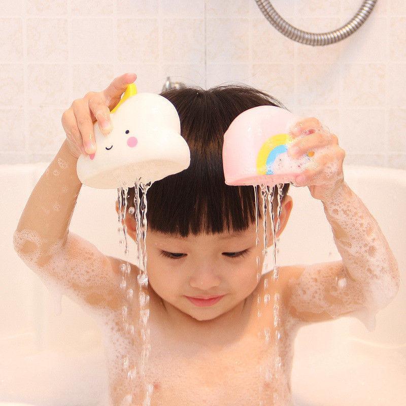 Modern Bathroom Baby Bath Toys Bathroom Play Water Spraying Tool Clouds Shower Floating Toys For Kids - BIG FRENCHIES
