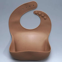 Newborns Solid Silicone Baby Feeding Bibs Burp Cloths Fashionable Breastplate Baby Stuff For Kids - BIG FRENCHIES