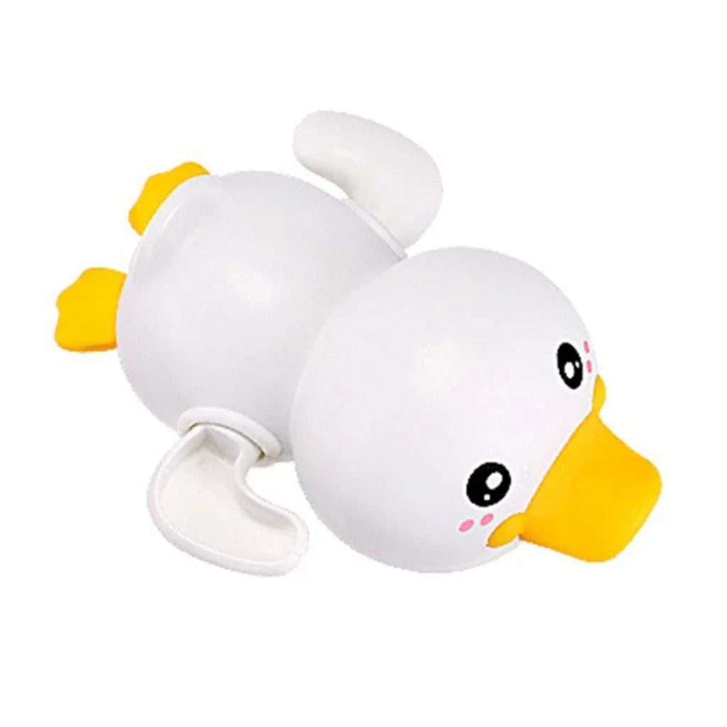 Bathroom Bath Shower Baby Clockwork Swimming Play Water Cute Little Yellow Duck Bathing Bathtub Toys For Kids - BIG FRENCHIES