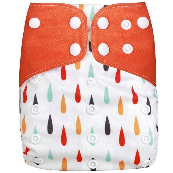 1Pcs Reusable Cloth Diaper Adjustable Baby Nappies Washable Nappy Durable Baby Diaper - BIG FRENCHIES