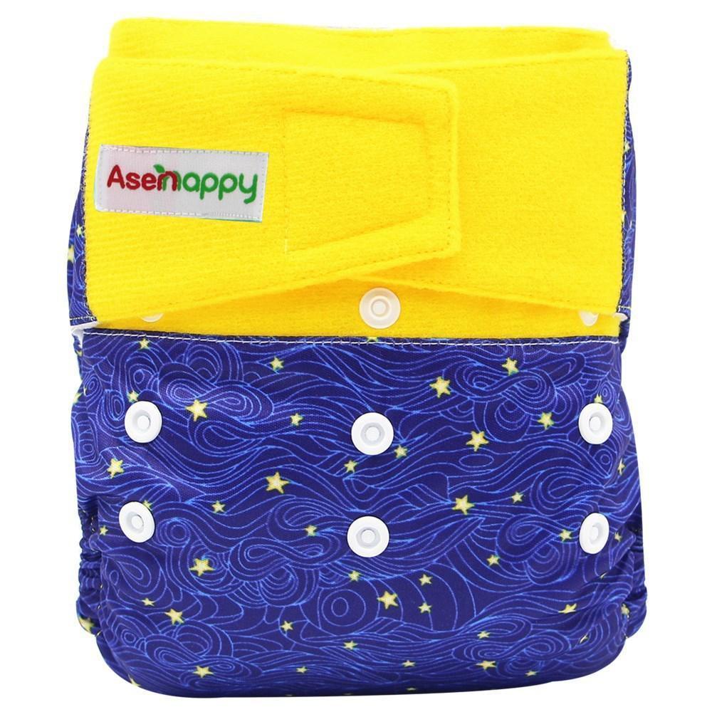 Baby Pocket Cloth Diaper Suede Cloth Inner Washable Reusable Eco-Friendly Nappies Cover Wrap In Modern Elegant Deisgn For Baby - BIG FRENCHIES
