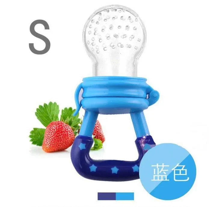 Silicone Baby Pacifier Feeder Cartoon Animal Infant Nipple Holder Newborn Fruit pacifier Tetine Silicona Nipple Bit - BIG FRENCHIES