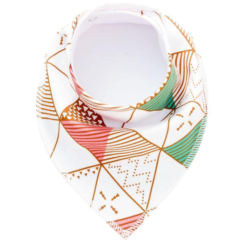 Baby Bibs Triangle scarf Cotton Cartoon Child Bandana Bib Dribble Bibs Newborn BIb for Kids - BIG FRENCHIES