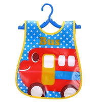 Modern Interesting Cartoon Adjustable Baby Bibs Waterproof Lunch Feeding Bibs Baby Cartoon Feeding Cloth Children Bib For Kids - BIG FRENCHIES
