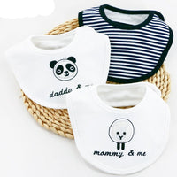Moder 3PCS Baby Bibs Bandanna Lot Cotton Multi-style Triangle Cartoon For Infant Boys And Girls - BIG FRENCHIES