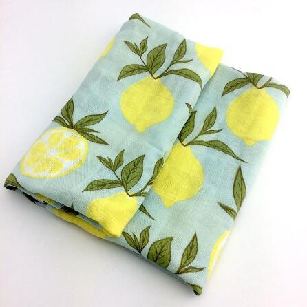Baby Blankets Newborn Soft Organic Cotton Baby Blanket Muslin Swaddle Wrap Feeding Burp Cloth - BIG FRENCHIES