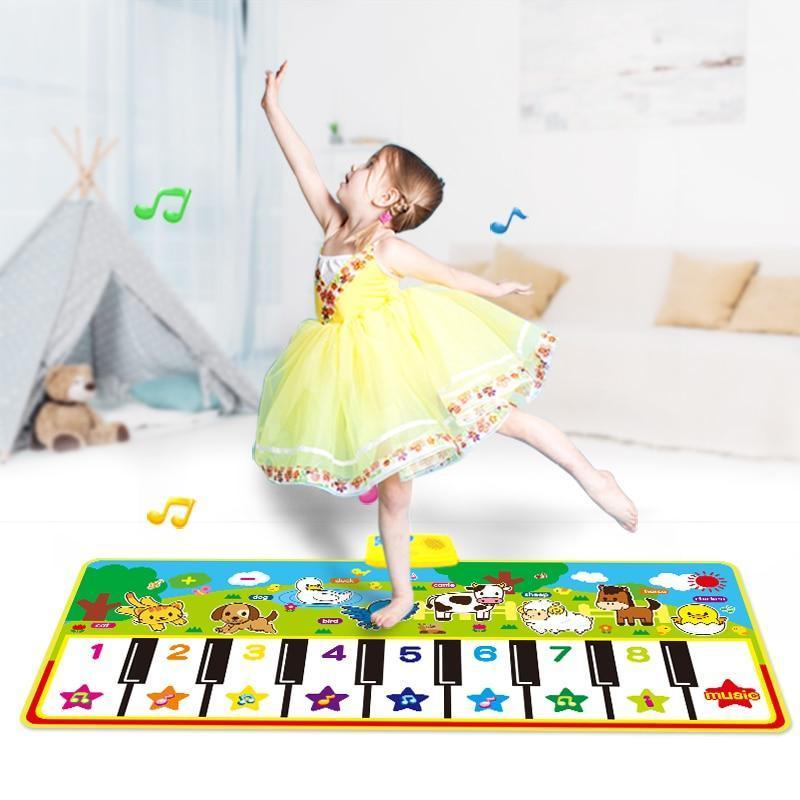 Musical Mat With Animal Voice Baby Piano Playing Carpet Music Game Instrument Toys Early Educational Toys For Kids - BIG FRENCHIES