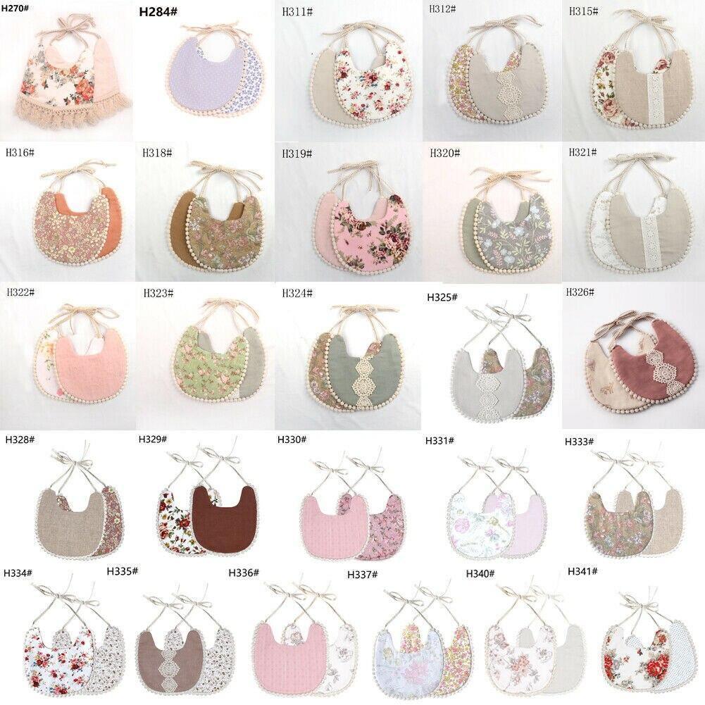 Newborn Baby Boys Girls Cute Saliva Towel Feed e Cotton Bibs Dribble Scarf For Baby Kids - BIG FRENCHIES