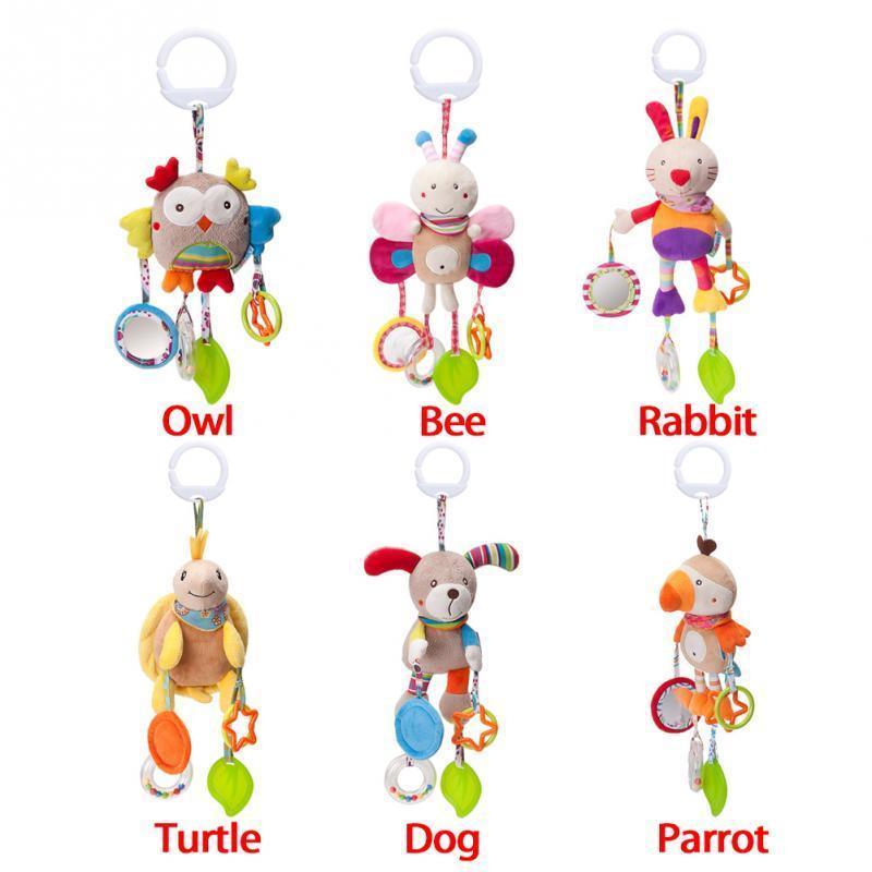Baby Toys Bed Stroller Baby Mobile Hanging Rattles Newborn Plush Infant Toys for Baby Boys and Girls - BIG FRENCHIES
