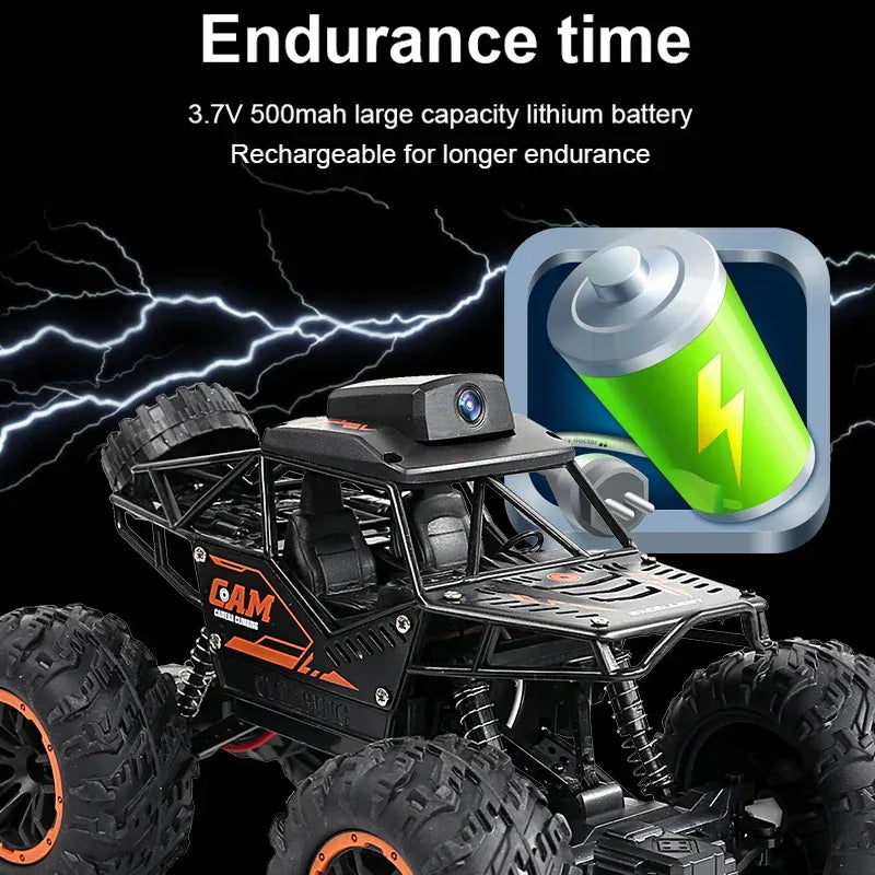 RC Car With HD Camera FPV WIFI Remote Control Stunt SUV Toy - BIG FRENCHIES
