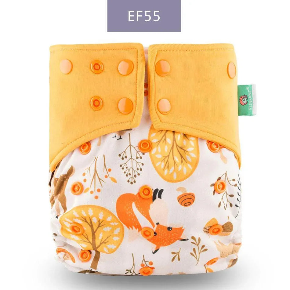 Trend New Print Eco-friendly Cloth Diaper Baby pocket Waterproof Cartoon Owl Baby Diapers Reusable Cloth Nappies For Baby and Kids - BIG FRENCHIES