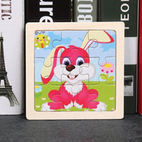 Wood Puzzles Children Adults Vehicle Puzzles Wooden Toys Learning Education Environmental Assemble Toy Educational Games For Baby and Kids - BIG FRENCHIES