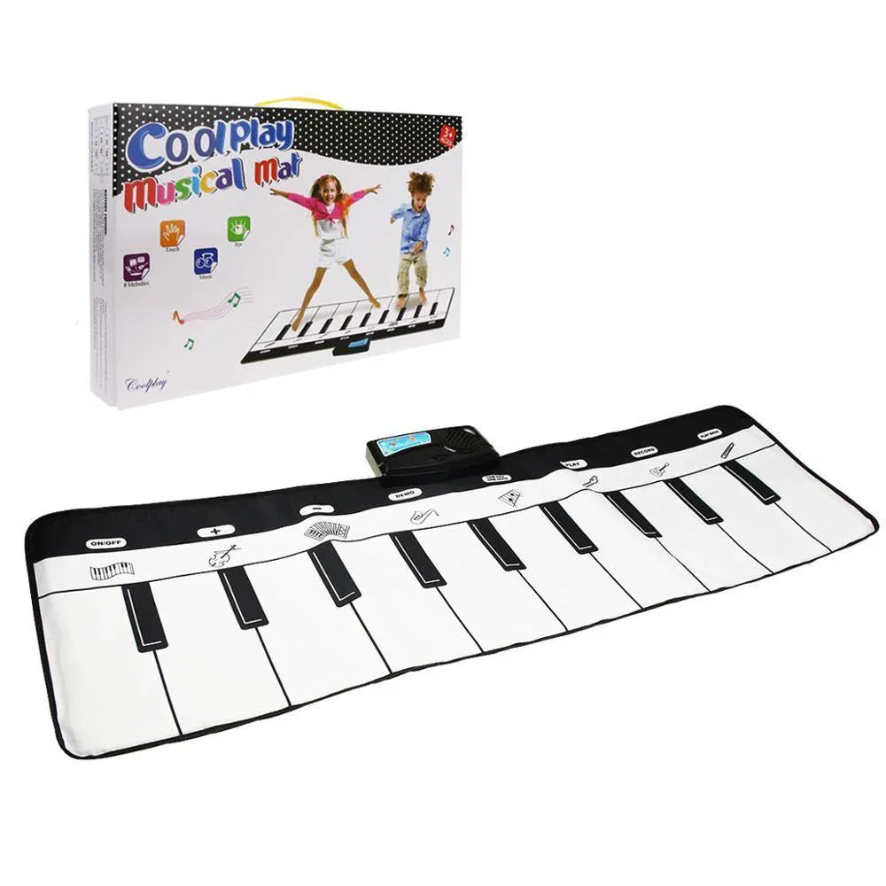 Musical Piano Mat Baby Play Mat Toy Musical Instrument Mat Game Carpet Music Toys Educational Toys For Kids - BIG FRENCHIES