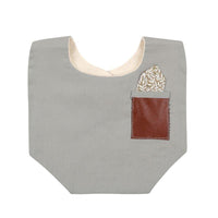 Floral Vintage Newborn Double Side Bibs Boys Girls Waterproof Linen Cotton Saliva Towel - BIG FRENCHIES
