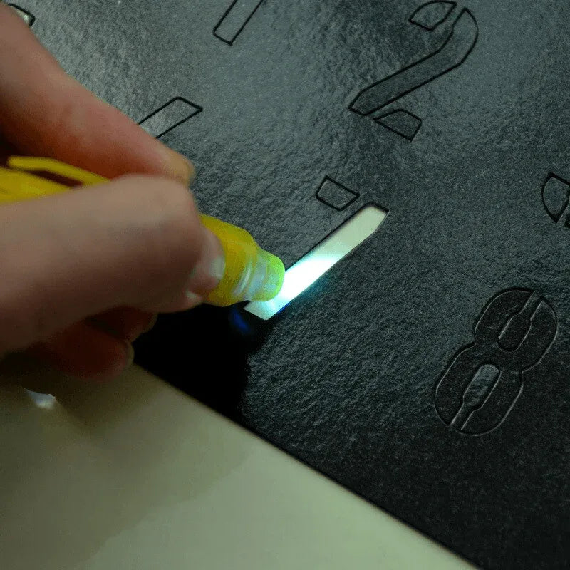 A3 A4 A5 Kids Luminous Drawing Board with Light-Fun Magic Sketchpad Draw Tablet Fluorescent Pen Russian English Light Up Toys - BIG FRENCHIES