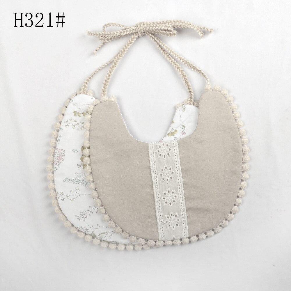 Newborn Baby Boys Girls Cute Saliva Towel Feed e Cotton Bibs Dribble Scarf For Baby Kids - BIG FRENCHIES