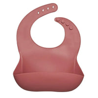 Silicon Breastplate Baby Bib Waterproof Solid Infant Bandana Bibs Newborn Feeding Burp Cloth Bib For Kids - BIG FRENCHIES