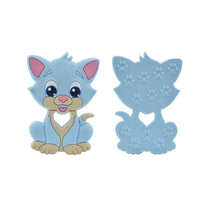 Baby Teethers Cartoon Animal Baby Teething Toy Penguin Silicone Teether Unicorn Pendant Raccoon Accessories - BIG FRENCHIES