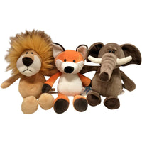 Stuffed Forest Animal Plush Toys – Lion, Tiger, Elephant & More - BIG FRENCHIES