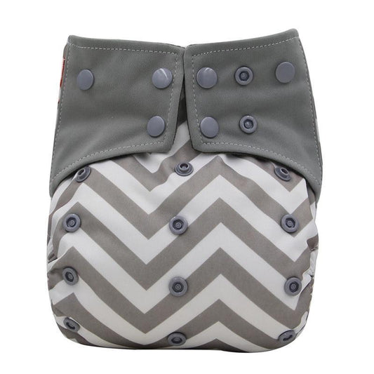 All-In-One Cloth Diaper for Baby Bamboo Charcoal Eco-friendly Baby Cloth Diaper - BIG FRENCHIES