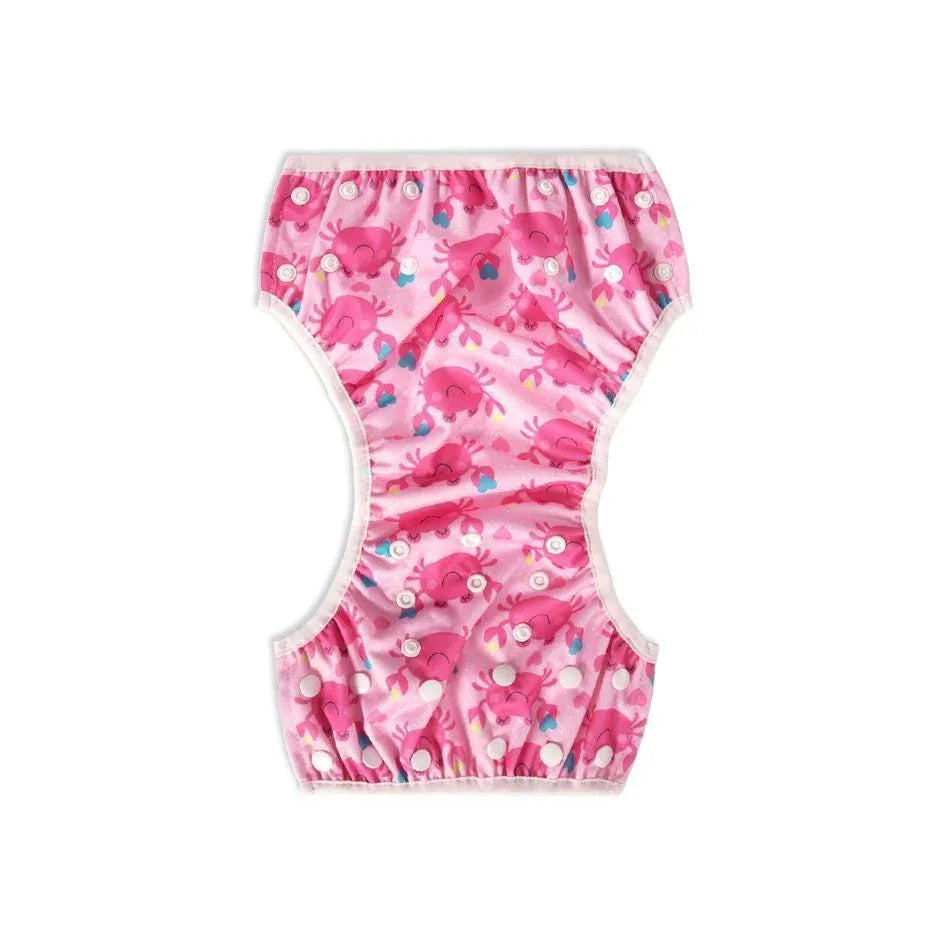 Baby Reusable Swimming Diapers Cartoon Swimwear Children Adjustable Summer Nappy Pants Diaper for Babies - BIG FRENCHIES