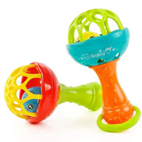 Baby Rattles toy Intelligence Grasping Gums Plastic Hand Bell Rattle Educational Mobiles Toys For Baby and Kids - BIG FRENCHIES