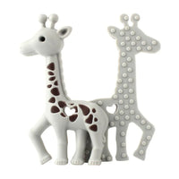 2pcs Cartoon Baby Teether Animal Silicone Teether Raccoon Elephant Koala Giraffe Baby Teething Toys Accessories Perfect Toy For Kids - BIG FRENCHIES