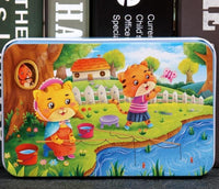New 60 Pieces Wooden Toys Puzzle Kids Toy Cartoon Animal Wood Toys Puzzles For Child Early Educational Learning Toys for Children - BIG FRENCHIES