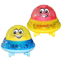 Cool Bath Toys Spray Water Light Rotate with Shower Pool , Toddler Swimming Party Bathroom LED Light With Music for Kids - BIG FRENCHIES