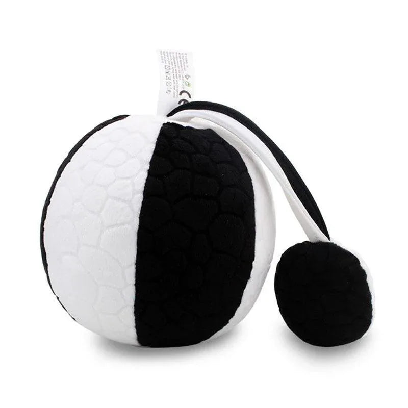 Animal Ball Soft Plush Baby Mobile Toys With Sound Baby Rattle Body Building Ball Newborn Educational Toys For Kids - BIG FRENCHIES