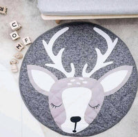 Cartoon Baby Play Mats Pad Toddler Kids Crawling Round Carpet Rug Toys Mat For Children Room In elegant Modern Design - BIG FRENCHIES