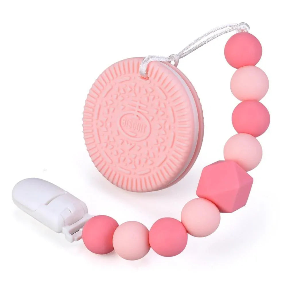 Baby Teething Lovely Koala Owl Horse Cookies Baby Teether Molar Toy Gift Raccoon Food Grade Silicone Beads For Kids and Baby - BIG FRENCHIES